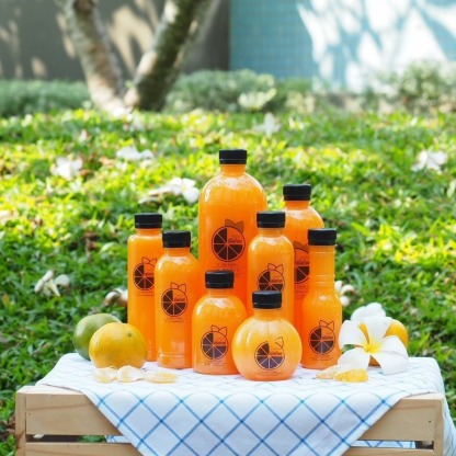 น้ำส้มคั้นสด ราคาส่ง - น้ำส้มคั้นสดสลิลทิพย์